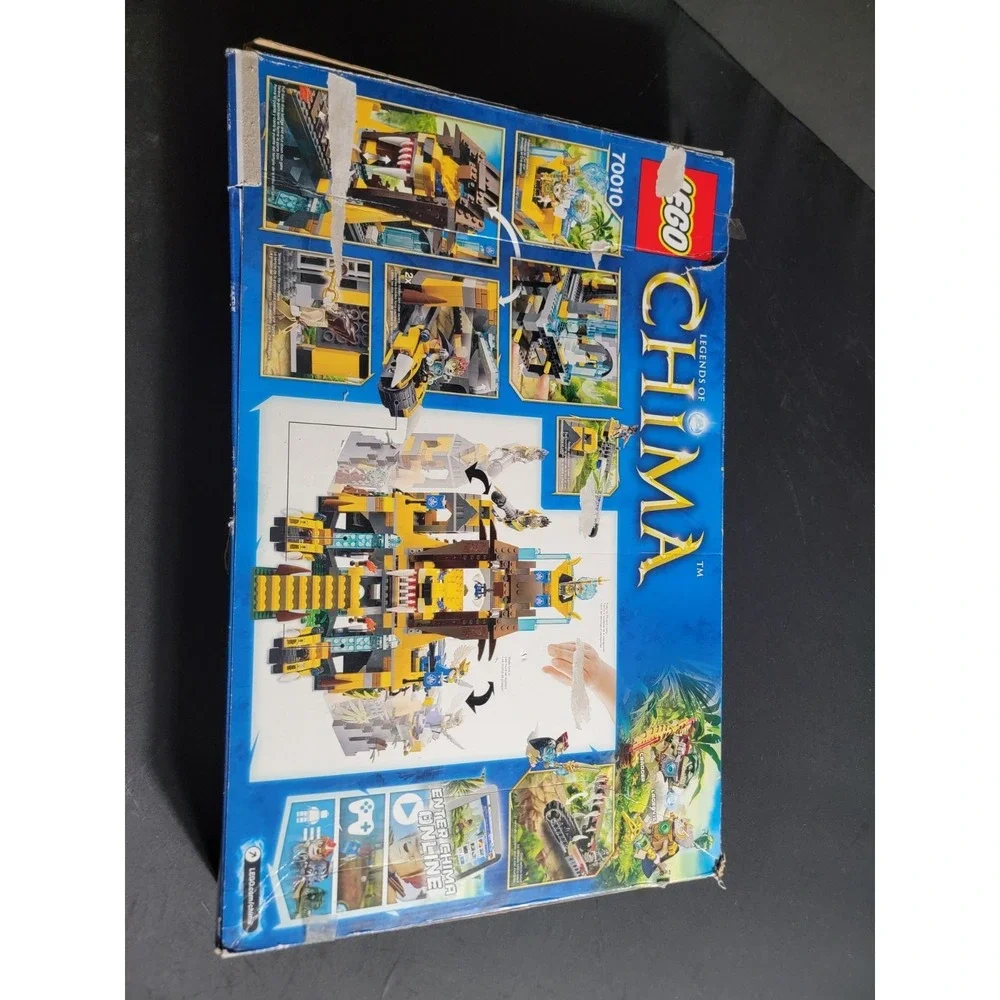 LEGO: Legends of Chima The Lion CHI Temple 70010 Empty Box And Manuals Only